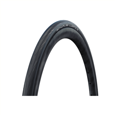 Schwalbe lugano ii (k-guard), zwart zonder reflectie, etrto 23-622