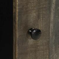 Badkamerkast 38x33x58 cm massief mangohout - thumbnail