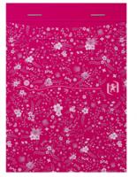 Oxford Floral softcover notitieblok, ft A6, 80 vel, gelijnd, 4 geassorteerde designs - thumbnail