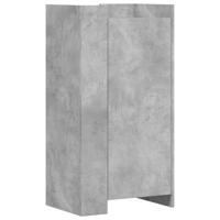VidaXL Schoenenkast 52x37,5x100 cm bewerkt hout betongrijs - thumbnail