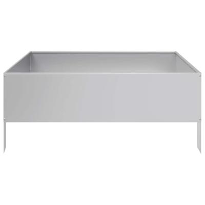 Plantenbak verhoogd 100x100x25 cm gegalvaniseerd staal Plantenbak verhoogd 100x100x25 cm gegalvaniseerd staal
