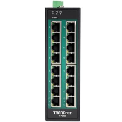 TrendNet TI-PG160 Industrial Ethernet Switch 10 / 100 / 1000 MBit/s