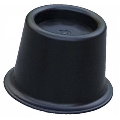 Bedverhogers klossen 9 cm | Per set van 4 stuks | Stoelverhogers | Meubelverhogers | Zwart | PR60706-S