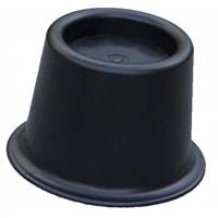 Bedverhogers klossen 9 cm | Per set van 4 stuks | Stoelverhogers | Meubelverhogers | Zwart | PR60706-S - thumbnail