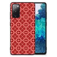 Samsung Galaxy S20 FE Back Case Batik Rood - thumbnail