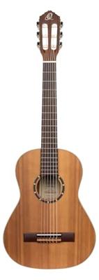 Ortega R122L-1/2 Family Series 1/2-Size Guitar Natural linkshandige klassieke gitaar met gigbag