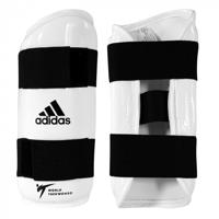 adidas taekwondo onderarmbeschermers wit - thumbnail