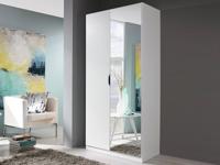 Kast FREEDOM 2 deuren wit met spiegel - thumbnail
