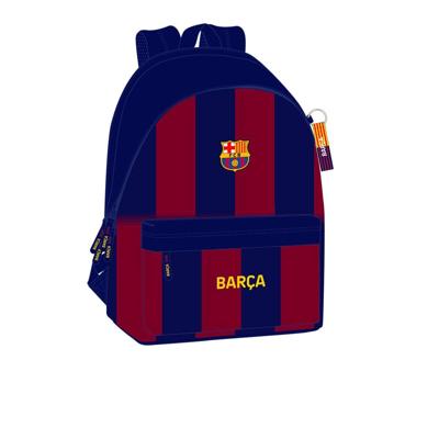 Schoolrugzak F.C. Barcelona Blauw Kastanjebruin 31 x 44 x 18 cm