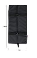 Bagagedragerkussen Fietskussen Zwart - thumbnail