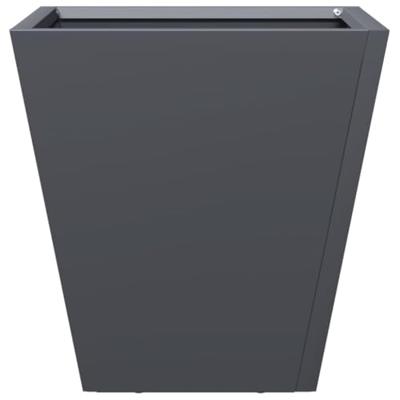 VidaXL Plantenbakken 2 st 30x30x30 cm staal antracietkleurig VidaXL Plantenbakken 2 st 30x30x30 cm staal antracietkleurig