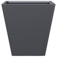 VidaXL Plantenbakken 2 st 30x30x30 cm staal antracietkleurig - thumbnail