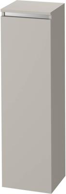 Saqu Gaia halfhoge kast links 35x34x120cm kiezel grijs