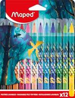 Viltstift maped dragon set 12 kleuren - thumbnail