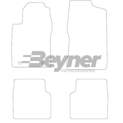 Velours Automatten passend voor Citroen XM 1989-2001 4-delig HL1095004 Velours Automatten passend voor Citroen XM 1989-2001 4-delig HL1095004