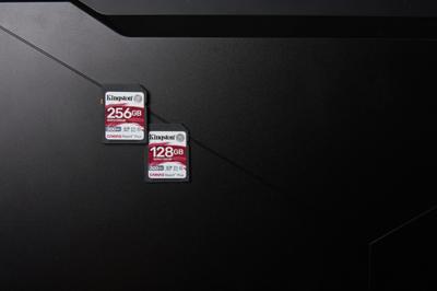 Micro SD geheugenkaart met adapter Kingston SDR2/128GB 128 GB SDXC UHS-II 8K Ultra HD - thumbnail