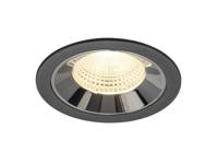 SLV InbouwspotNuminos L zwart/chroom 3000K - 55gr - 1009782 - thumbnail