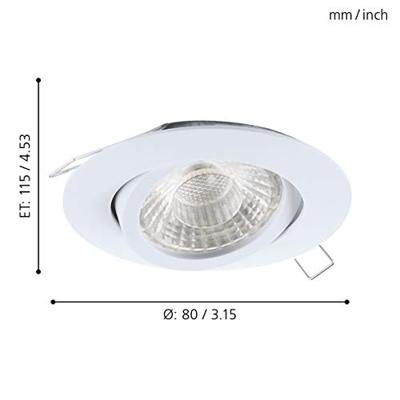 Eglo Richtbare inbouwspotsTedo 1 - 95357