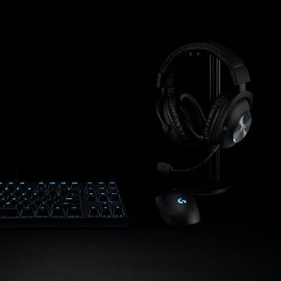Logitech Gaming PRO X On Ear headset Radiografisch 7.1 Surround Zwart Volumeregeling, Microfoon uitschakelbaar (mute) Gamen Logitech Gaming PRO X On Ear headset Radiografisch 7.1 Surround Zwart Volumeregeling, Microfoon uitschakelbaar (mute) Gamen
