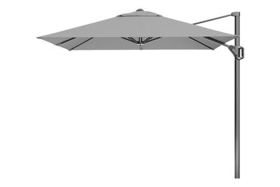 Platinum | Zweefparasol Voyager T¹ 250 x 250 cm | Lichtgrijs