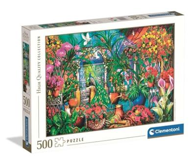 Clementoni legpuzzel kunstwerken the greenhouse caretakers, 500st.