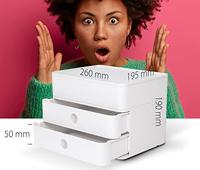 HAN HA-1100-14 Smart-box Plus Allison 2 Lades En Box Royal Blauw - thumbnail