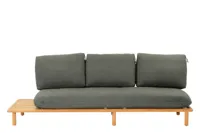 Apple Bee | Loungebank Sling 3-zits Rechts | Pavement - thumbnail