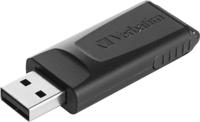 Verbatim Slider USB-stick 128 GB Zwart 49328 USB-A 2.0 - thumbnail