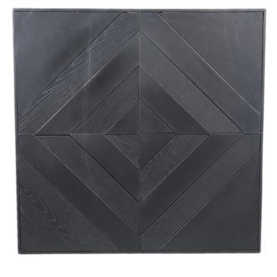 PTMD wandpaneel mixa zwart 90 x 90 cm | 2 stuks