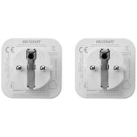 VOLTCRAFT SEM6500 Energiekostenmeter Incl. radiografische stekkerdoos, Gegevensexport, Datalogger, Kostenprognose, TRMS, Instelbaar stroomtarief, Met - thumbnail