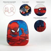 3D-schoolrugzak Spider-Man Blauw 25,0 x 31,0 x 10,0 cm - thumbnail
