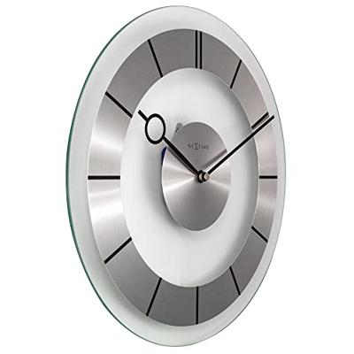 NeXtime NE-2790 Wandklok Dia. 31 Cm, Glas, Retro