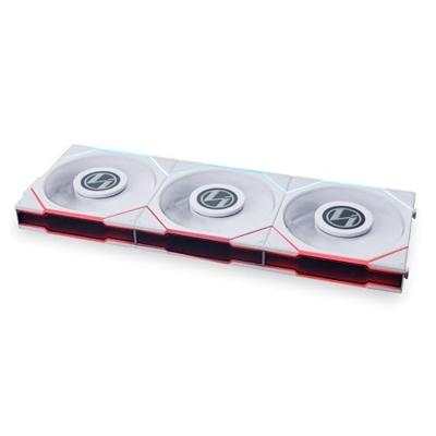 Lian Li UNI FAN TL LCD Series, 3er Pack + Controller PC-ventilator Wit (b x h x d) 124 x 120 x 28 mm Incl. LED-verlichting, Incl. ventilatorcontroller, Incl. Lian Li UNI FAN TL LCD Series, 3er Pack + Controller PC-ventilator Wit (b x h x d) 124 x 120 x 28 mm Incl. LED-verlichting, Incl. ventilatorcontroller, Incl.