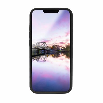 JT Berlin Steglitz Backcover Apple iPhone 13 Zwart Inductieve lading