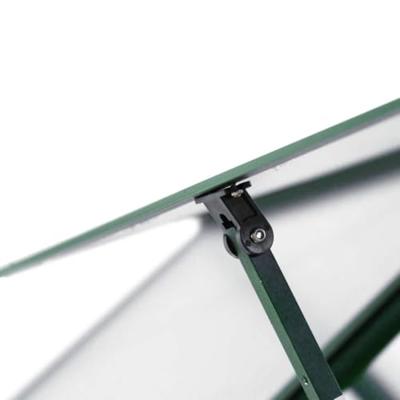 VidaXL Tuinkas met basisframe 169x114x202 cm aluminium groen - thumbnail