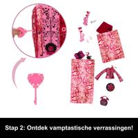 Monster High Skulltimate Secrets Draculaura pop + kledingkast - thumbnail