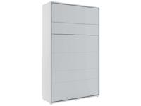 Opklapbed CONCEPTION PRO 120x200 cm mat grijs (verticaal) met matras - thumbnail