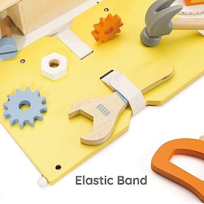 Classic World houten gereedschapskist modern, 27dlg.