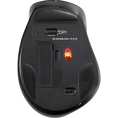 Renkforce Ergonomische muis Bluetooth, Radiografisch Optisch Grijs 7 Toetsen 1600 dpi Ergonomisch