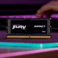 Kingston FURY Impact Werkgeheugenset voor laptop DDR5 64 GB 2 x 32 GB Non-ECC 5600 MHz 262-pins SO-DIMM CL40 KF556S40IBK2-64 - thumbnail