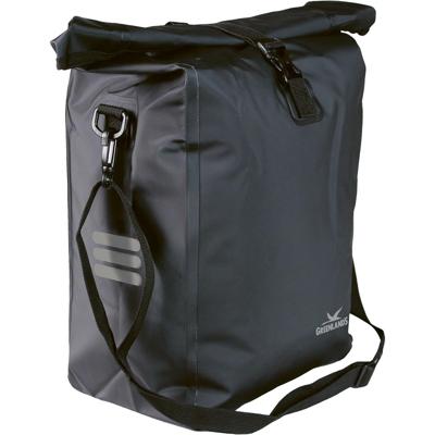 Greenlands urban style enkel large waterproof zwart 23 liter