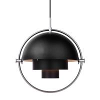 Gubi Multi-Lite Hanglamp - Chroom & Mat zwart - thumbnail