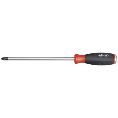 Vigor V4667 V4667 Kruiskop schroevendraaier 3 Koplengte: 200 mm Vigor V4667 V4667 Kruiskop schroevendraaier 3 Koplengte: 200 mm