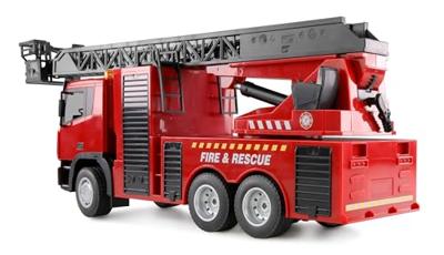 Amewi Brandweer-draailadder 1:18 RC functiemodel Hulpdienstvoertuig