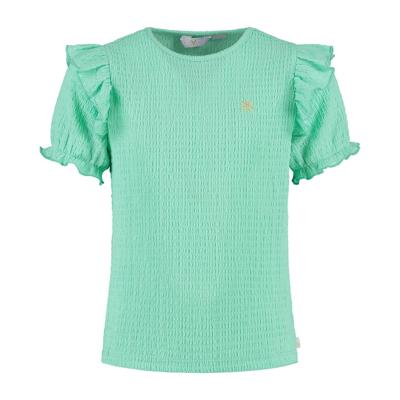 MAYCE zomer top meisjes - mint groen - wrinkel