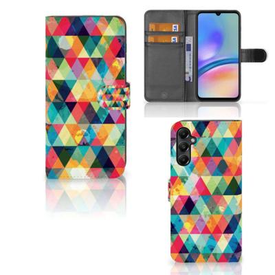 Samsung Galaxy A05s | Telefoon Hoesje | Geruit | Portemonnee hoesje Samsung Galaxy A05s | Telefoon Hoesje | Geruit | Portemonnee hoesje