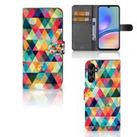 Samsung Galaxy A05s | Telefoon Hoesje | Geruit | Portemonnee hoesje - thumbnail