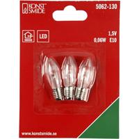 Creativ Company Led lampen, h: 45 mm, d 15 mm, 3 stuk/ 1 doos - thumbnail