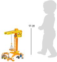 GRUE bouwplaats set met accessoires SMALL FOOT® geel - thumbnail