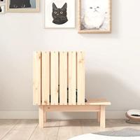 Kattenhuis 60x36x60 cm massief grenenhout - thumbnail